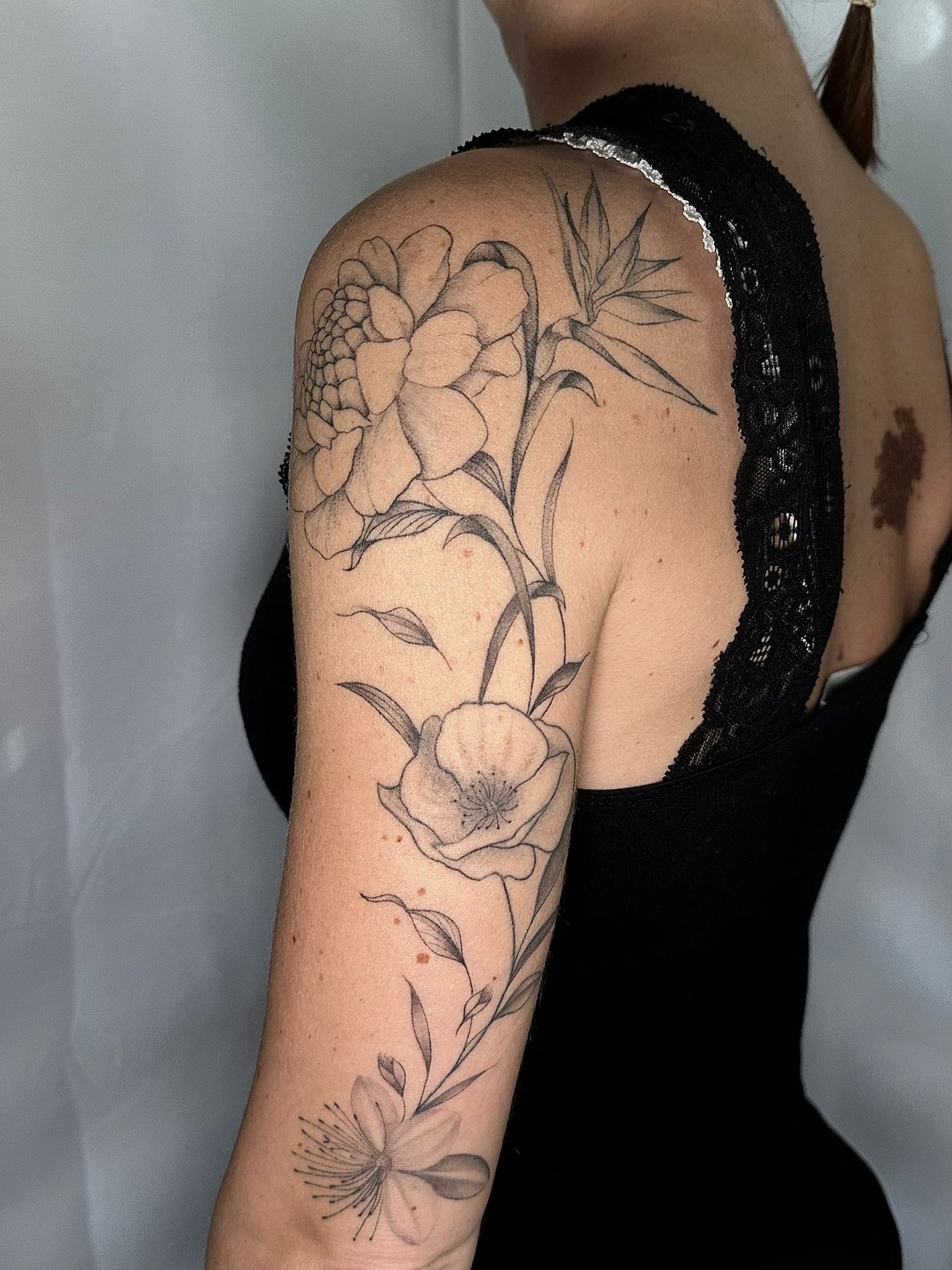 Tatouage fine line par Luluslash — 1