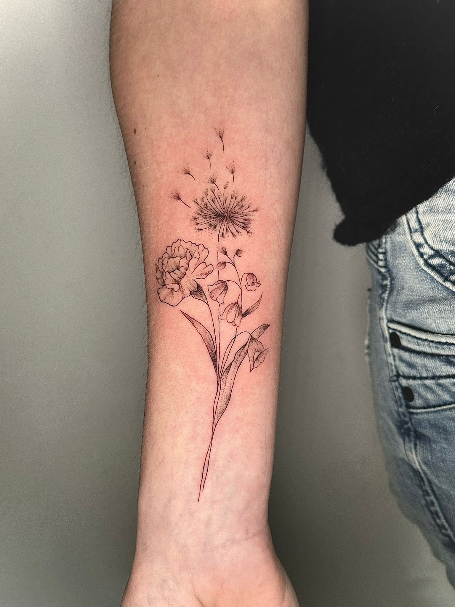 Tatouage fine line par Luluslash — 7