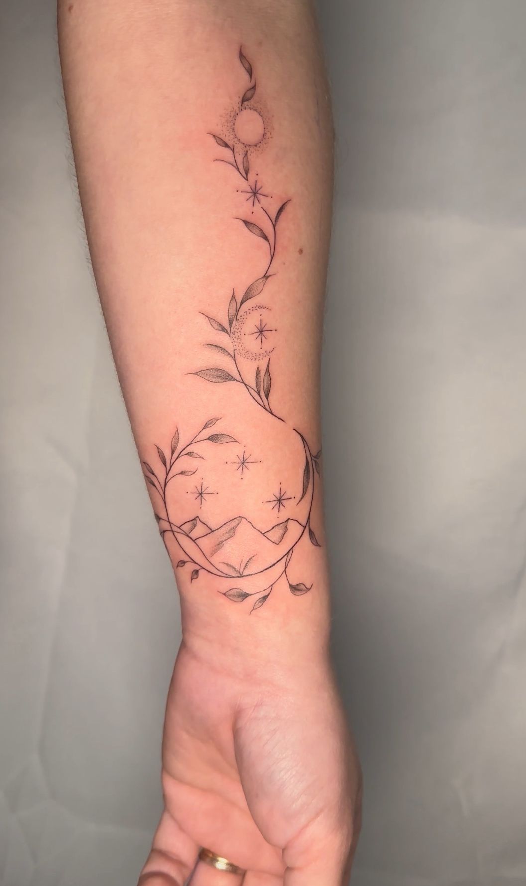 Tatouage fine line par Luluslash — 8